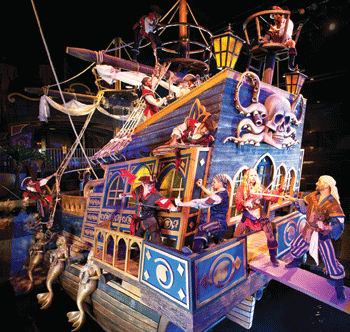 At Pirates Voyage in Myrtle Beach, every day is Talk Like A Pirate Day not just once a year.