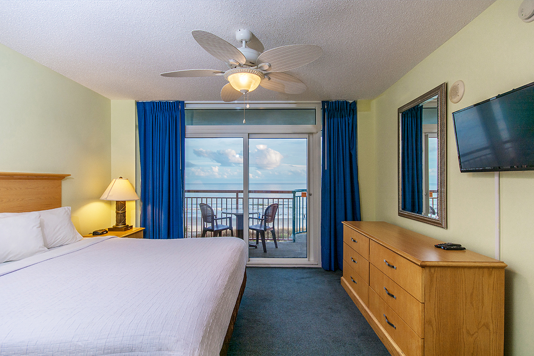 Oceanfront Accommodations with White Linens