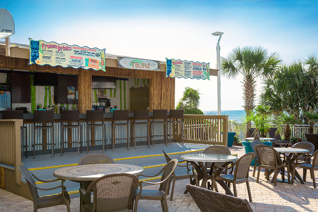Oceanfront Tiki Bar