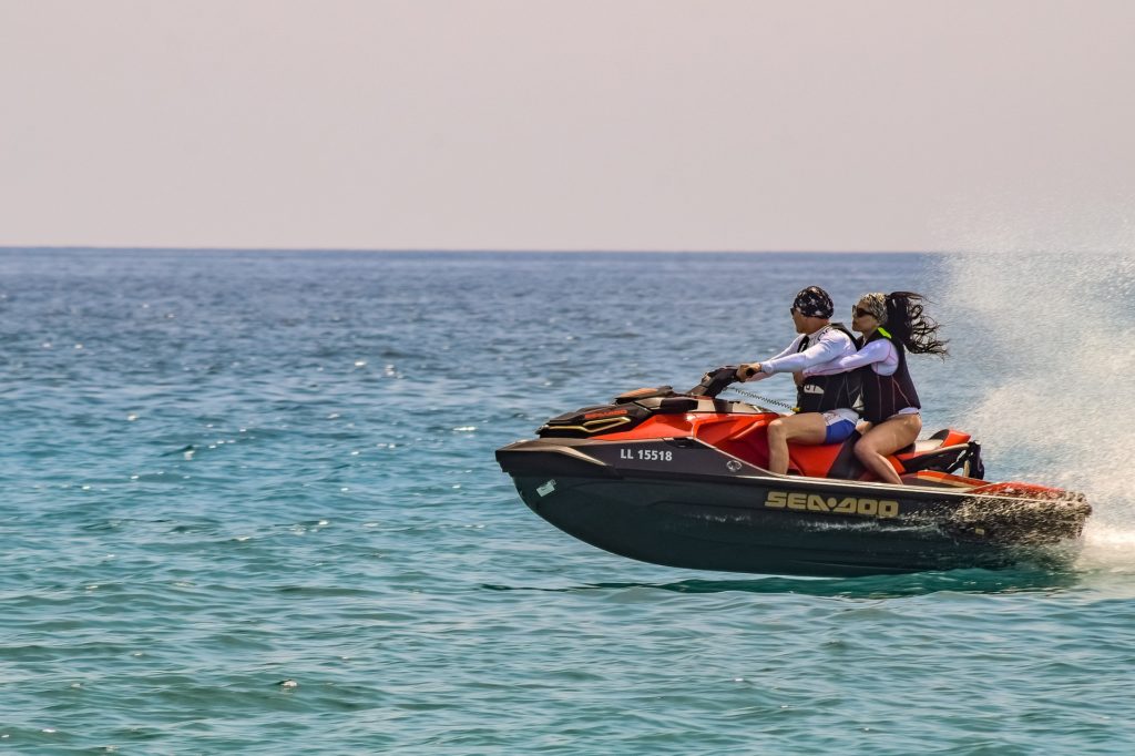 Couple on Jet Ski