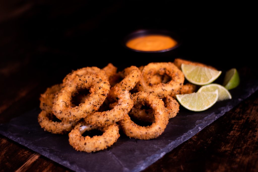 Calamari with lemon