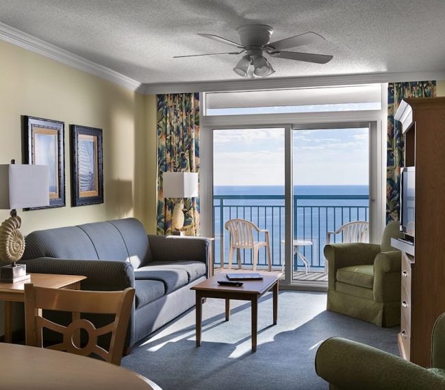 Paradise Oceanfront Three Bedroom Living Room