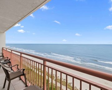 Oceanfront Two Bedroom Deluxe Condo - Balcony
