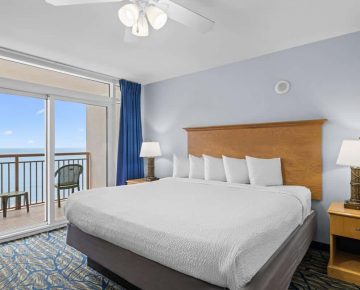 Oceanfront Two Bedroom Deluxe Condo - Bedroom