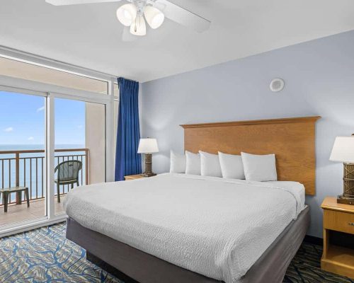 Oceanfront Two Bedroom Deluxe Condo - Bedroom