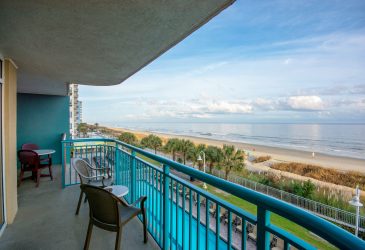 Paradise 3 Bedroom oceanfront balcony view