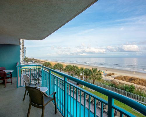 Paradise 3 Bedroom oceanfront balcony view