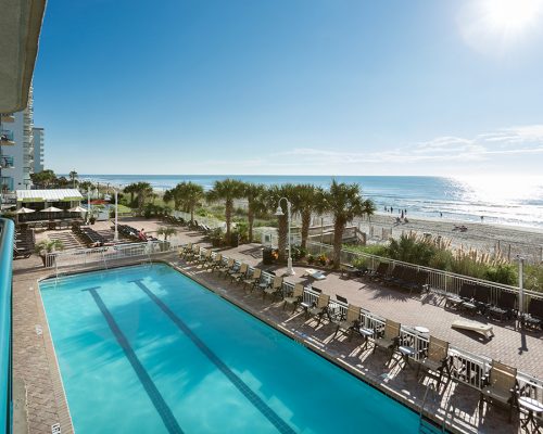 Oceanfront Pool Deck
