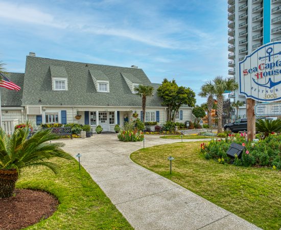 sea captains house front exterior